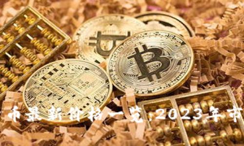 中国数字货币最新价格一览:2023年市场动态分析